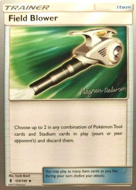 Pokemon | Field Blower (125/145) (Garbanette - Magnus Pedersen) [World Championships 2018] | The Nerd Merchant