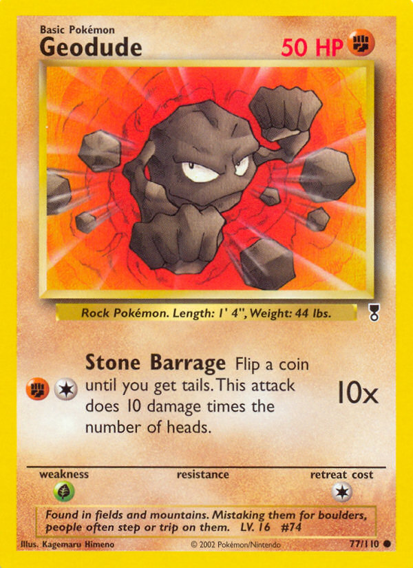 Pokemon | Geodude (77/110) [Legendary Collection] | The Nerd Merchant