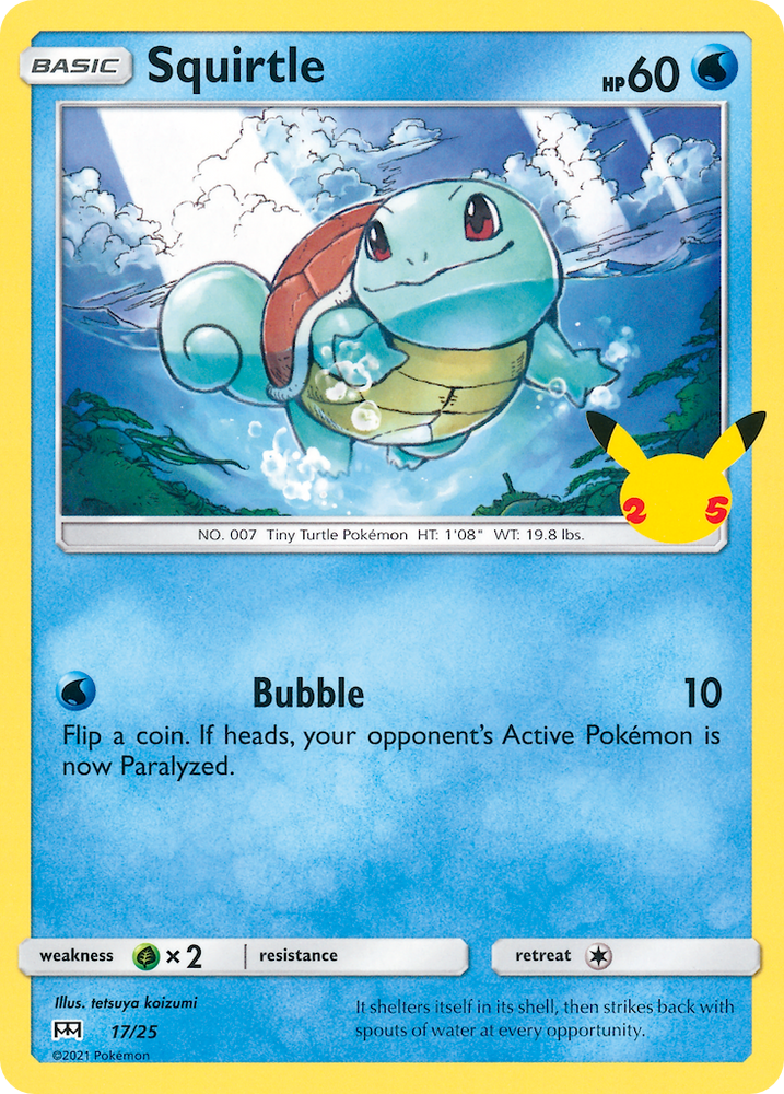 Pokemon | Squirtle (17/25) [McDonald's 25th Anniversary] | The Nerd Merchant