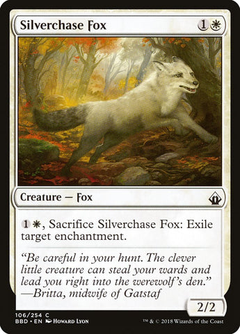 Magic | Silverchase Fox [Battlebond] | The Nerd Merchant
