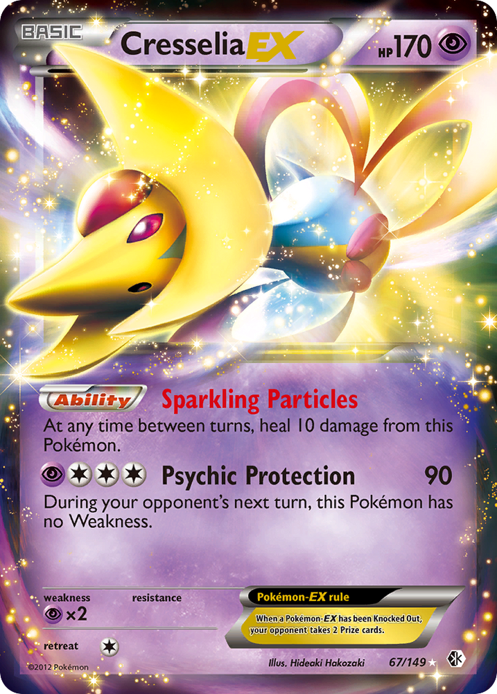 Pokemon | Cresselia EX (67/149) [Black & White: Boundaries Crossed] | The Nerd Merchant