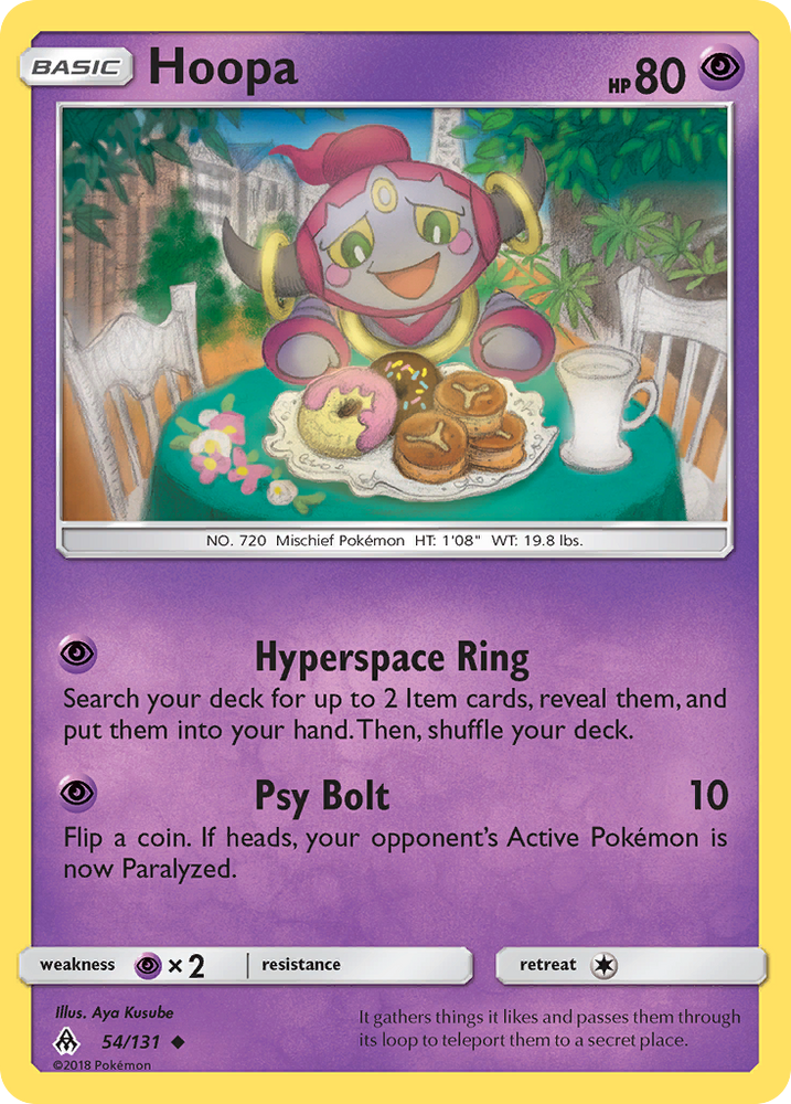 Pokemon | Hoopa (54/131) [Sun & Moon: Forbidden Light] | The Nerd Merchant