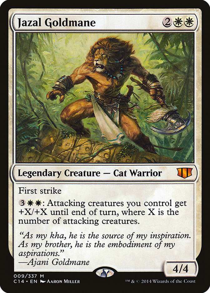 Magic | Jazal Goldmane [Commander 2014] | The Nerd Merchant