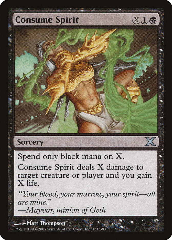 Magic | Consume Spirit [Tenth Edition] | The Nerd Merchant