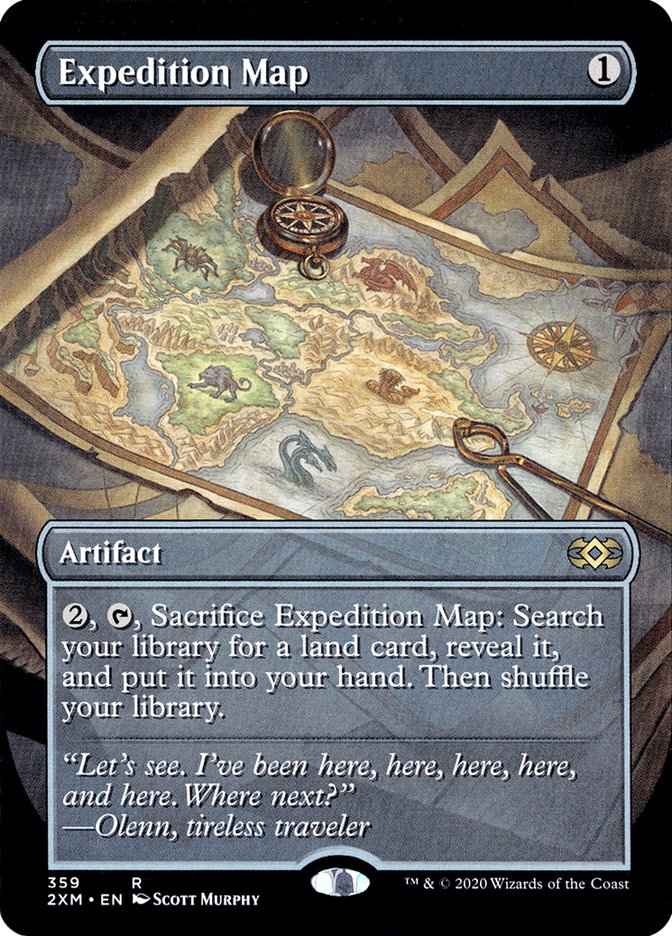 Magic | Expedition Map (Toppers) [Double Masters] | The Nerd Merchant