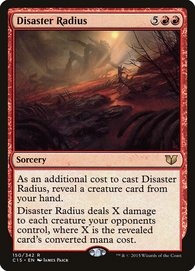 Magic | Disaster Radius [Commander 2015] | The Nerd Merchant