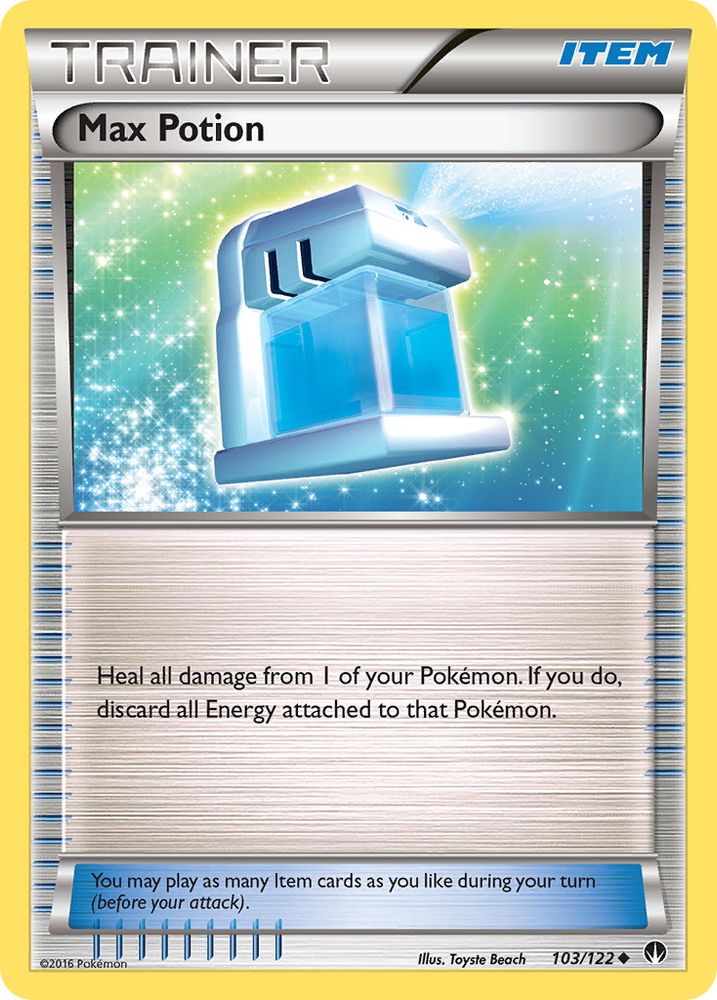 Pokemon | Max Potion (103/122) [XY: BREAKpoint] | The Nerd Merchant