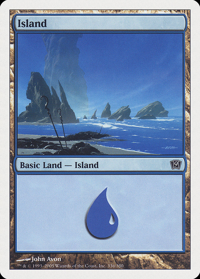 Magic | Island (336) [Ninth Edition] | The Nerd Merchant