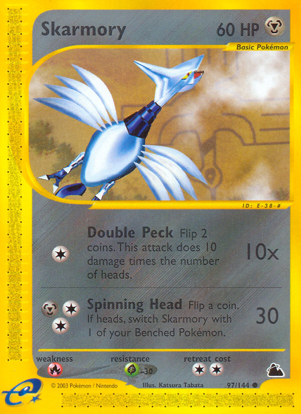 Pokemon | Skarmory (97/144) [Skyridge] | The Nerd Merchant