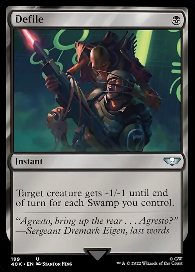 Magic | Defile (Surge Foil) [Warhammer 40,000] | The Nerd Merchant
