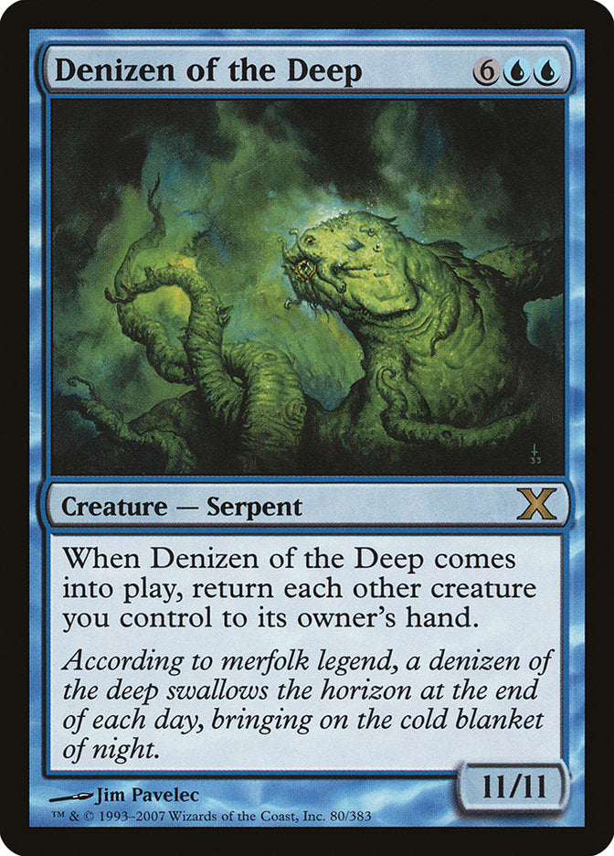Magic | Denizen of the Deep [Tenth Edition] | The Nerd Merchant