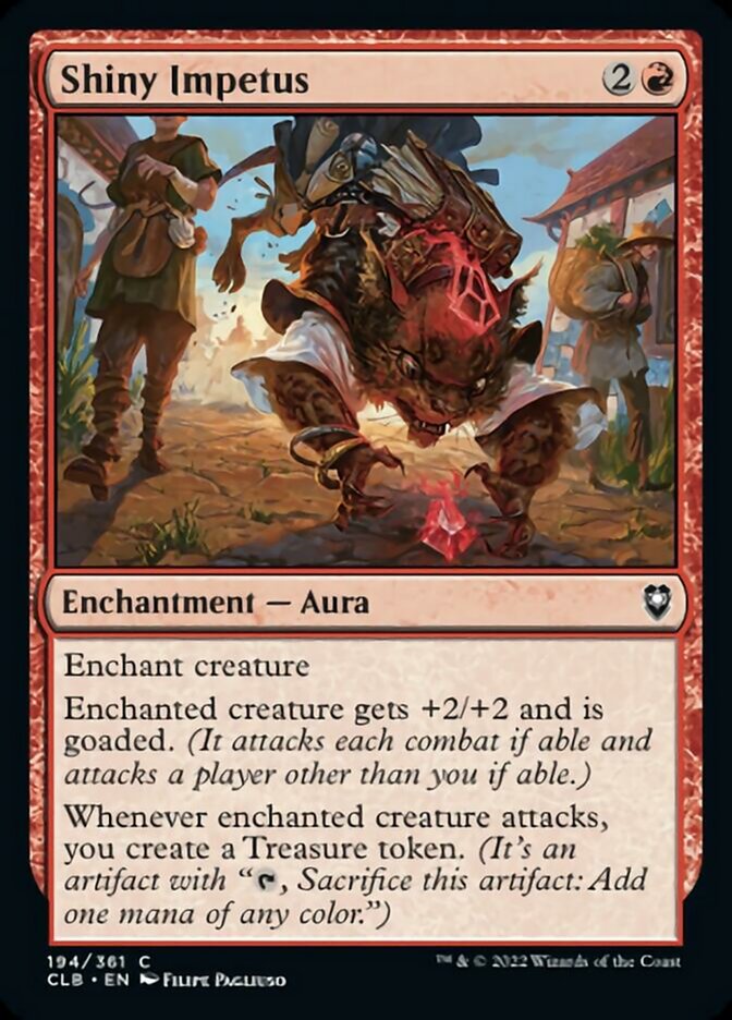 Magic | Shiny Impetus [Commander Legends: Battle for Baldur's Gate] | The Nerd Merchant