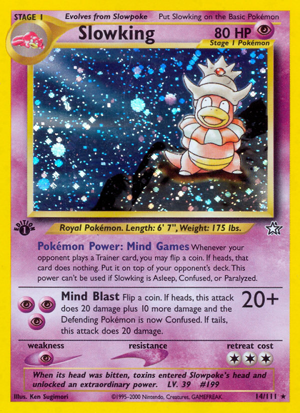 Pokemon | Slowking (14/111) [Neo Genesis 1st Edition] | The Nerd Merchant