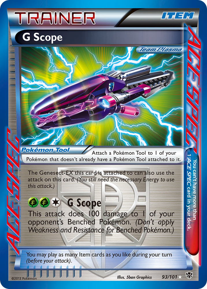 Pokemon | G Scope (93/101) [Black & White: Plasma Blast] | The Nerd Merchant