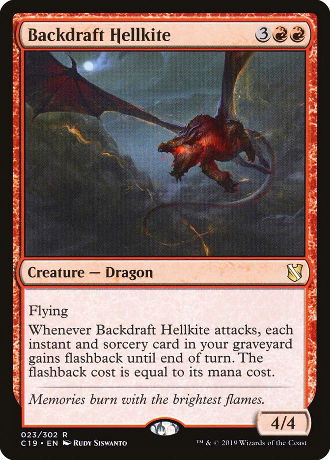 Magic | Backdraft Hellkite [Commander 2019] | The Nerd Merchant