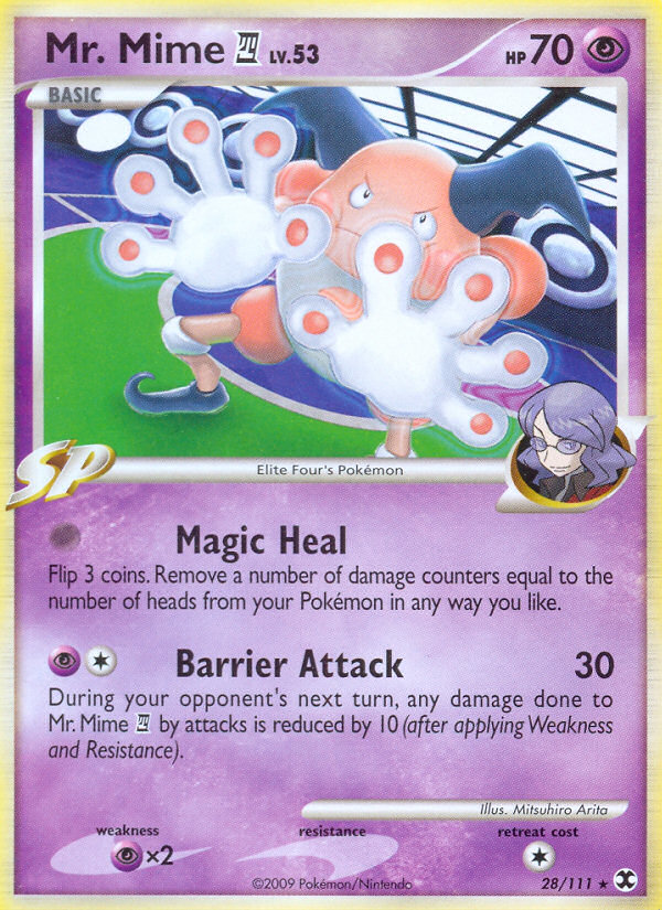 Pokemon | Mr. Mime (28/111) [Platinum: Rising Rivals] | The Nerd Merchant