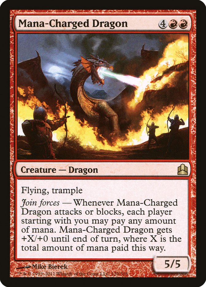 Magic | Mana-Charged Dragon [Commander 2011] | The Nerd Merchant
