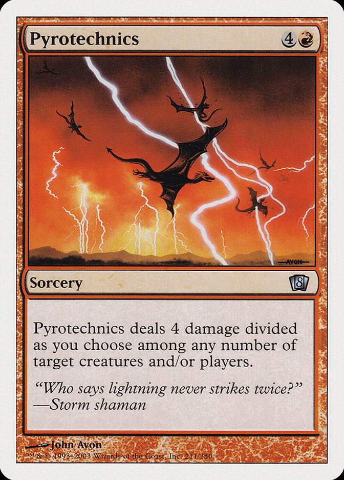 Magic | Pyrotechnics [Eighth Edition] | The Nerd Merchant