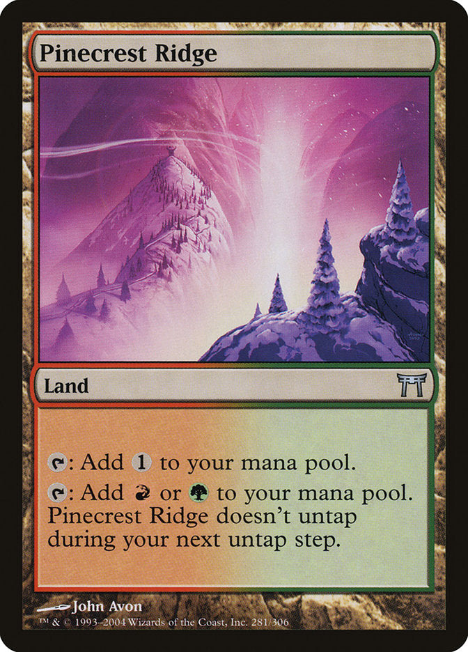 Magic | Pinecrest Ridge [Champions of Kamigawa] | The Nerd Merchant