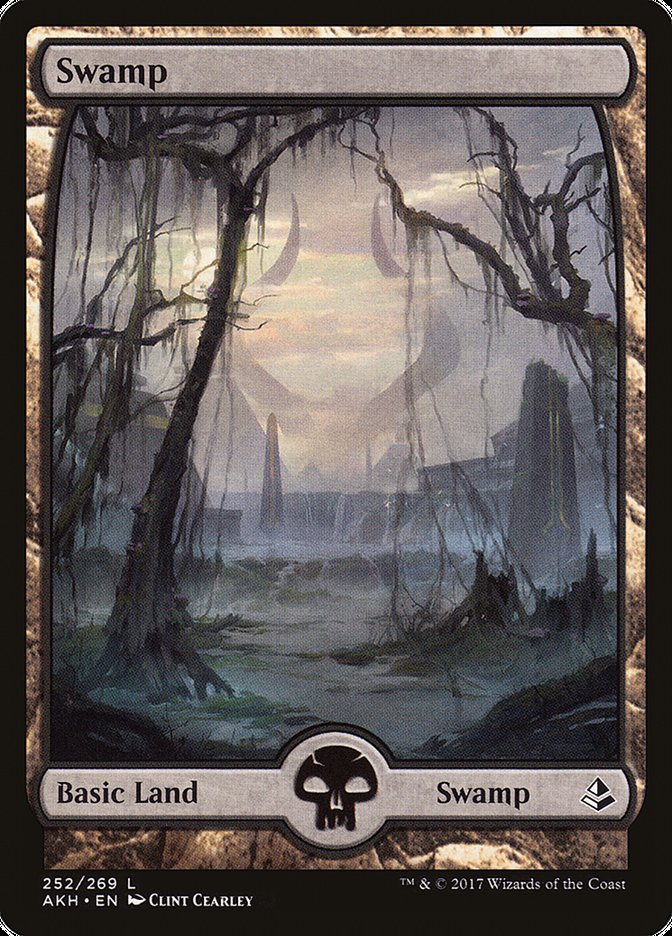 Magic | Swamp (252) [Amonkhet] | The Nerd Merchant