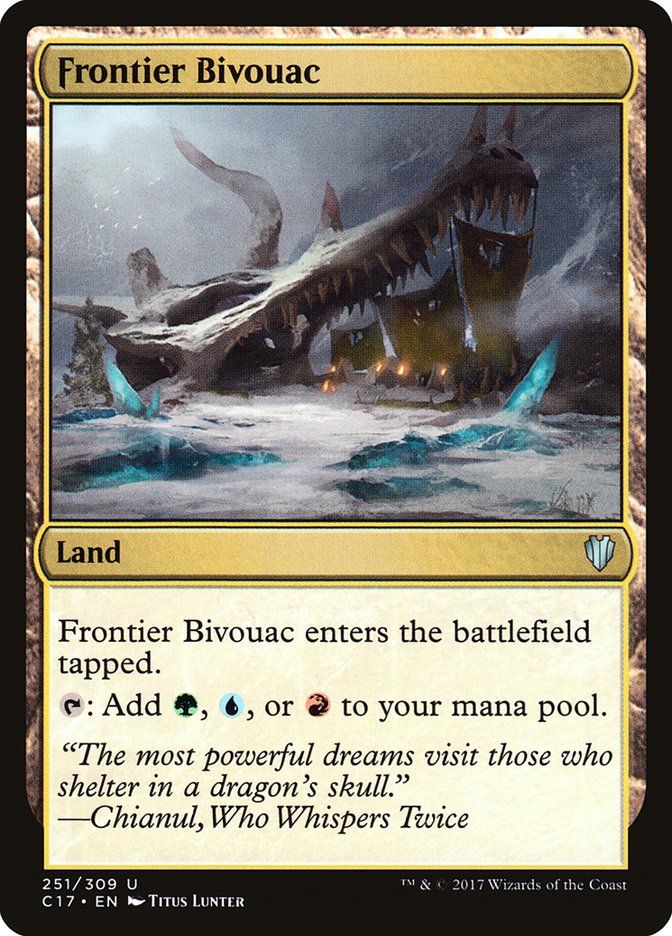 Magic | Frontier Bivouac [Commander 2017] | The Nerd Merchant