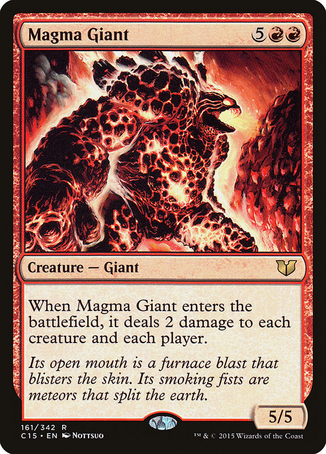 Magic | Magma Giant [Commander 2015] | The Nerd Merchant