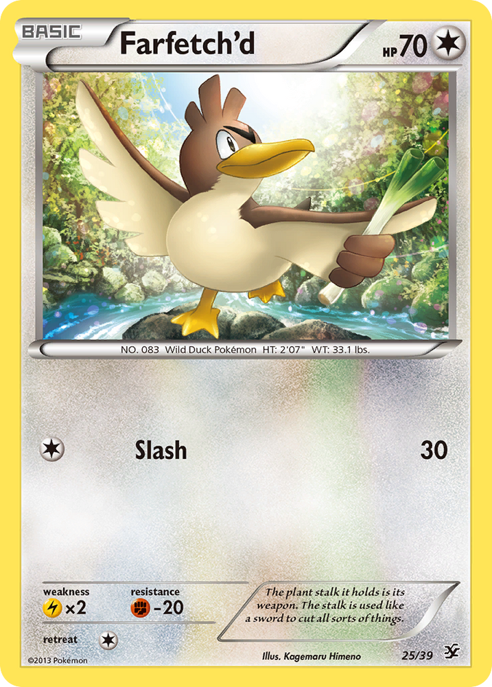 Pokemon| Farfetch'd (25/39) [XY: Kalos Starter Set] | The Nerd Merchant