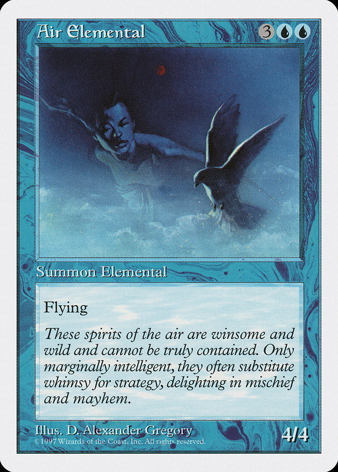 Magic | Air Elemental [Fifth Edition] | The Nerd Merchant