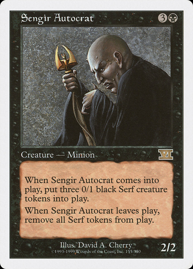 Magic | Sengir Autocrat [Classic Sixth Edition] | The Nerd Merchant
