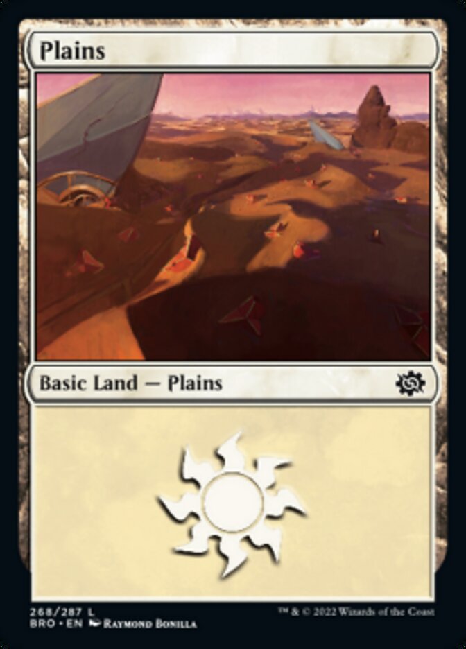 Magic | Plains (268) [The Brothers' War] | The Nerd Merchant