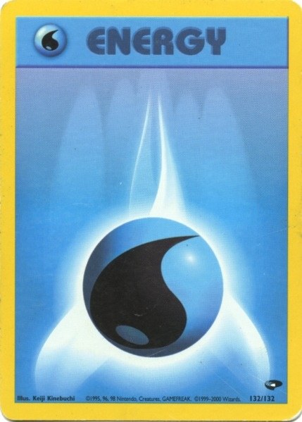 Pokemon | Water Energy (132/132) [Gym Challenge Unlimited] | The Nerd Merchant