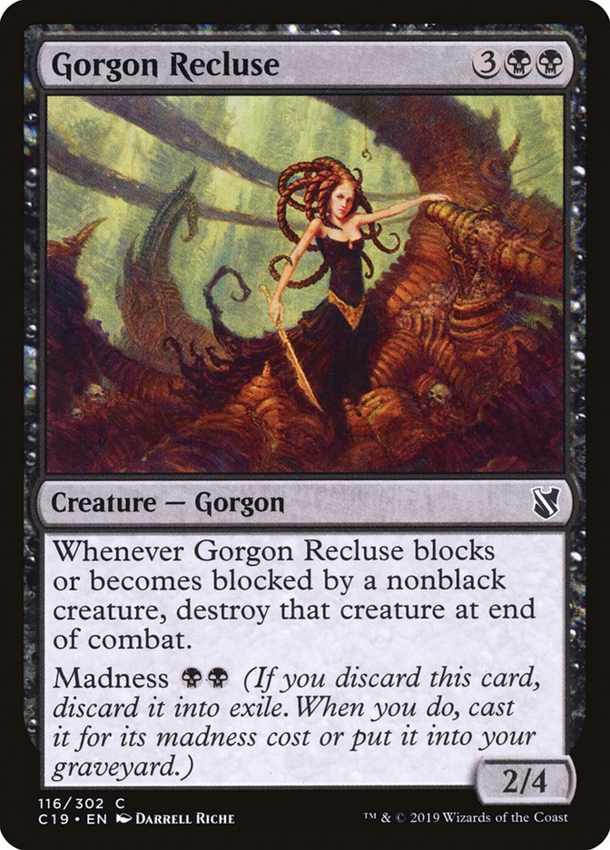 Magic | Gorgon Recluse [Commander 2019] | The Nerd Merchant