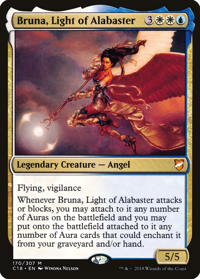 Magic | Bruna, Light of Alabaster [Commander 2018] | The Nerd Merchant