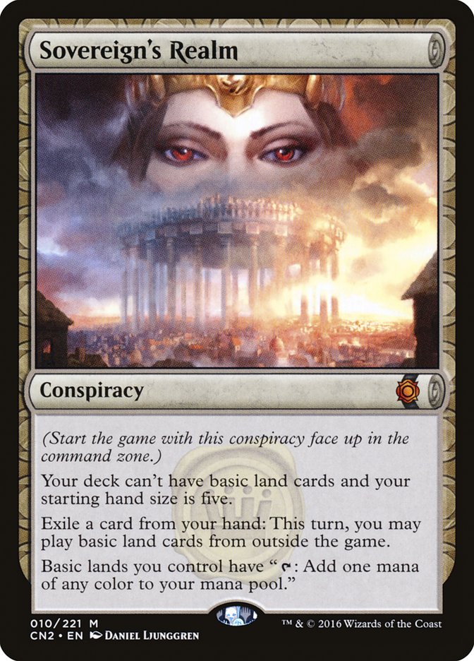 Magic | Sovereign's Realm [Conspiracy: Take the Crown] | The Nerd Merchant