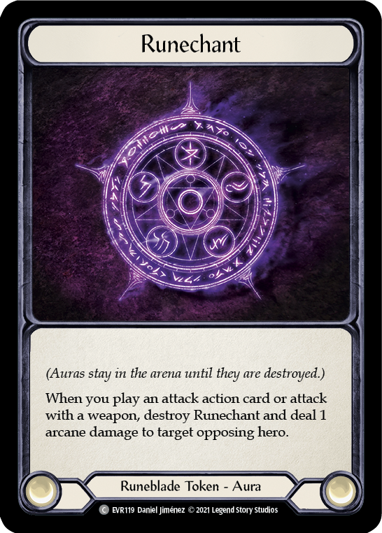 Flesh and Blood TCG | Runechant [EVR119] (Everfest)  1st Edition Normal | The Nerd Merchant