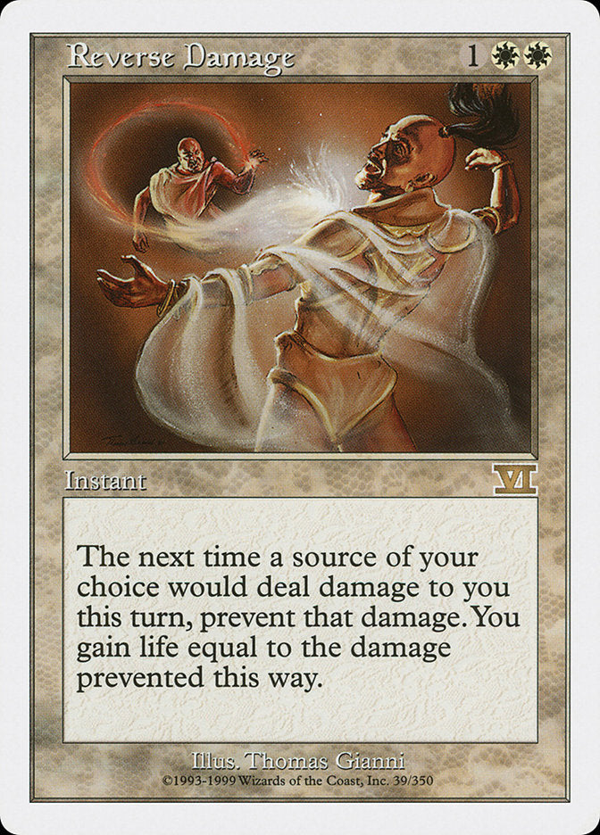 Magic | Reverse Damage [Classic Sixth Edition] | The Nerd Merchant