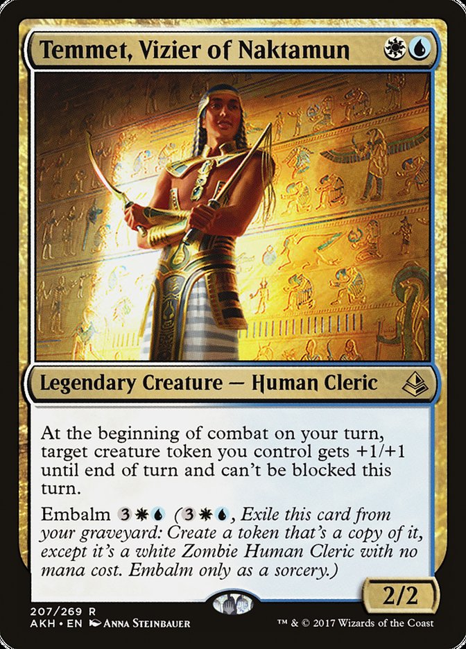 Magic | Temmet, Vizier of Naktamun [Amonkhet] | The Nerd Merchant
