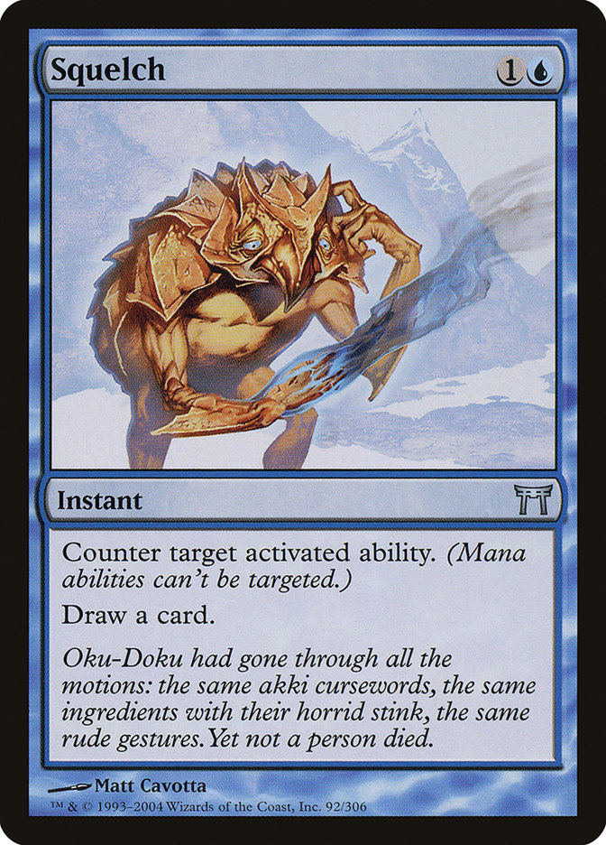 Magic | Squelch [Champions of Kamigawa] | The Nerd Merchant