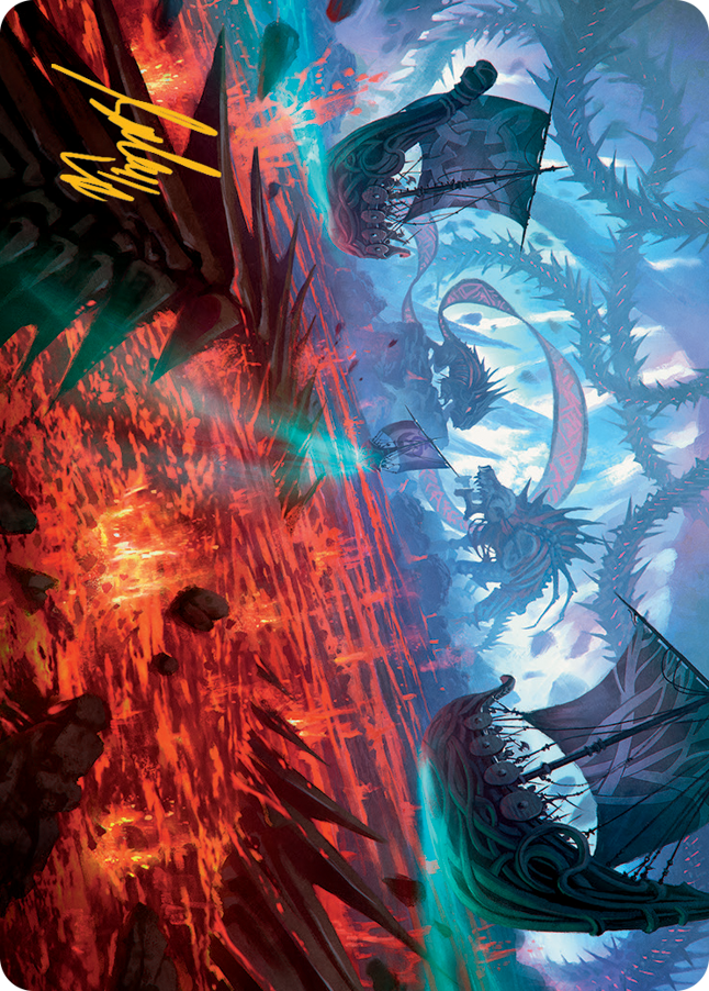 Magic | Invasion of Kaldheim Art Card (Gold-Stamped Signature) [March of the Machine Art Series] | The Nerd Merchant