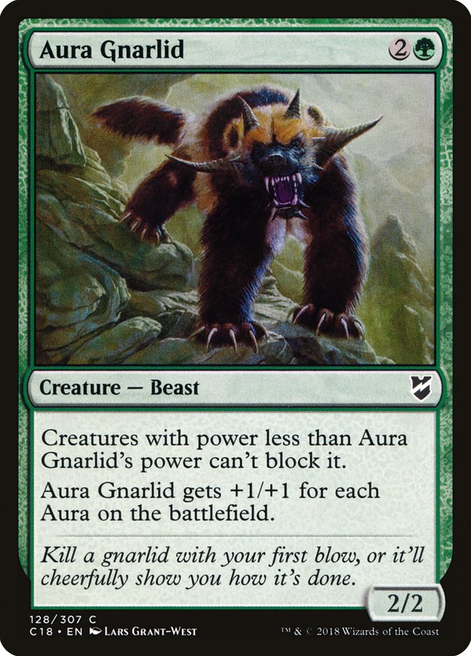 Magic | Aura Gnarlid [Commander 2018] | The Nerd Merchant