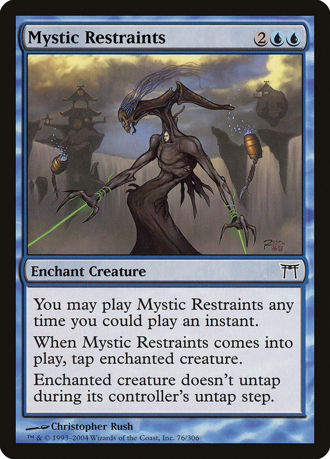 Magic | Mystic Restraints [Champions of Kamigawa] | The Nerd Merchant