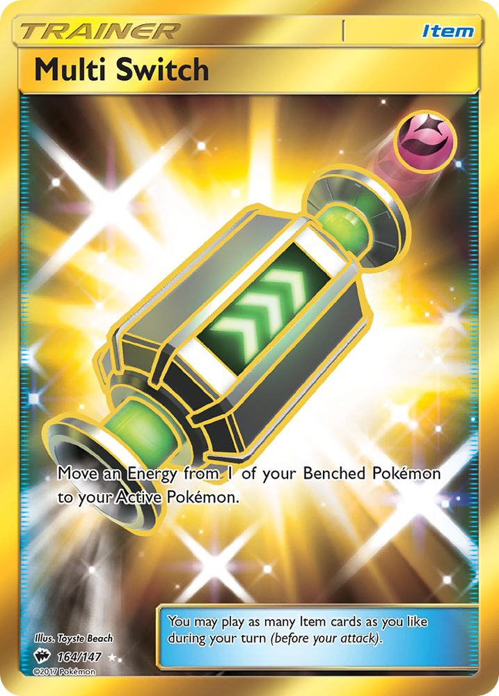 Pokemon | Multi Switch (164/147) [Sun & Moon: Burning Shadows] | The Nerd Merchant