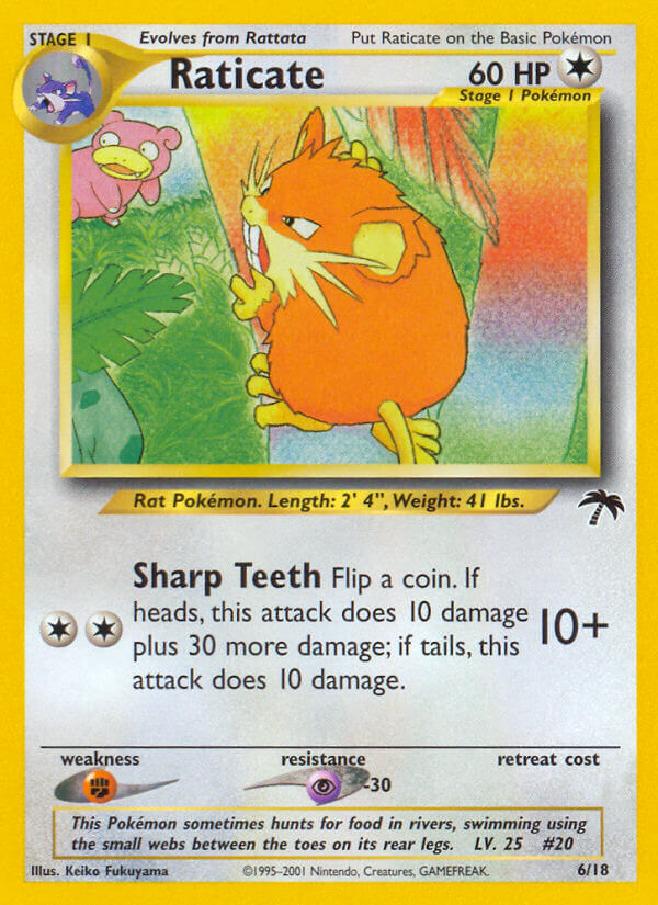 Pokemon | Raticate (6/18) [Southern Islands] | The Nerd Merchant