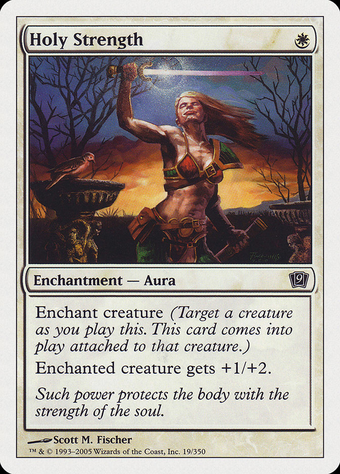 Magic | Holy Strength [Ninth Edition] | The Nerd Merchant