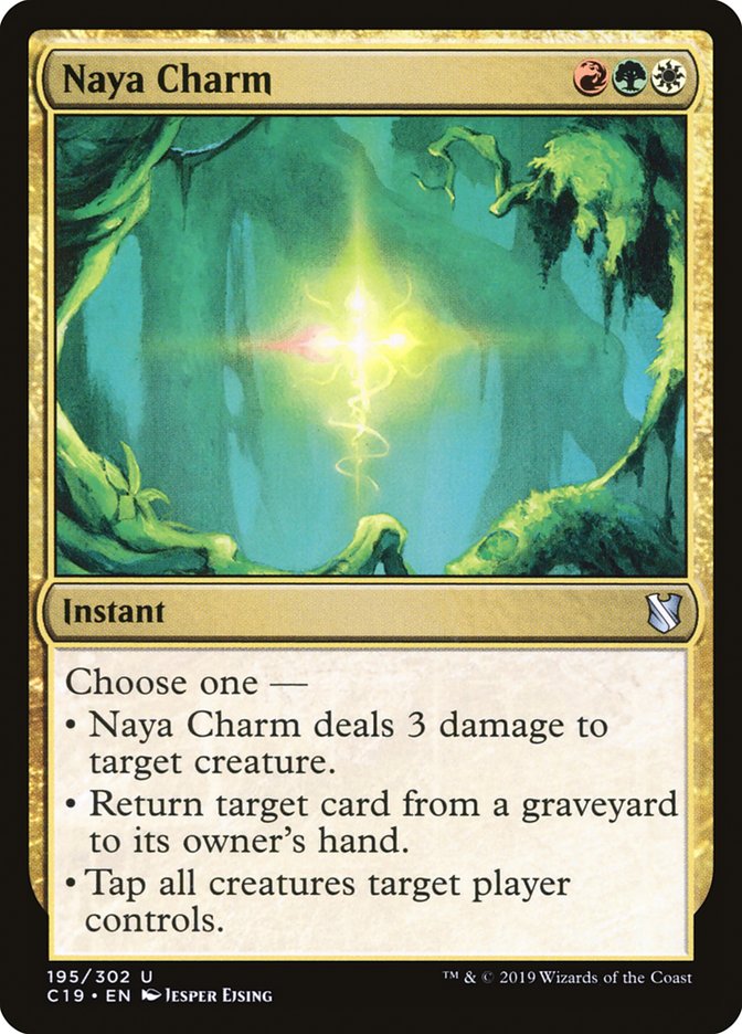 Magic | Naya Charm [Commander 2019] | The Nerd Merchant