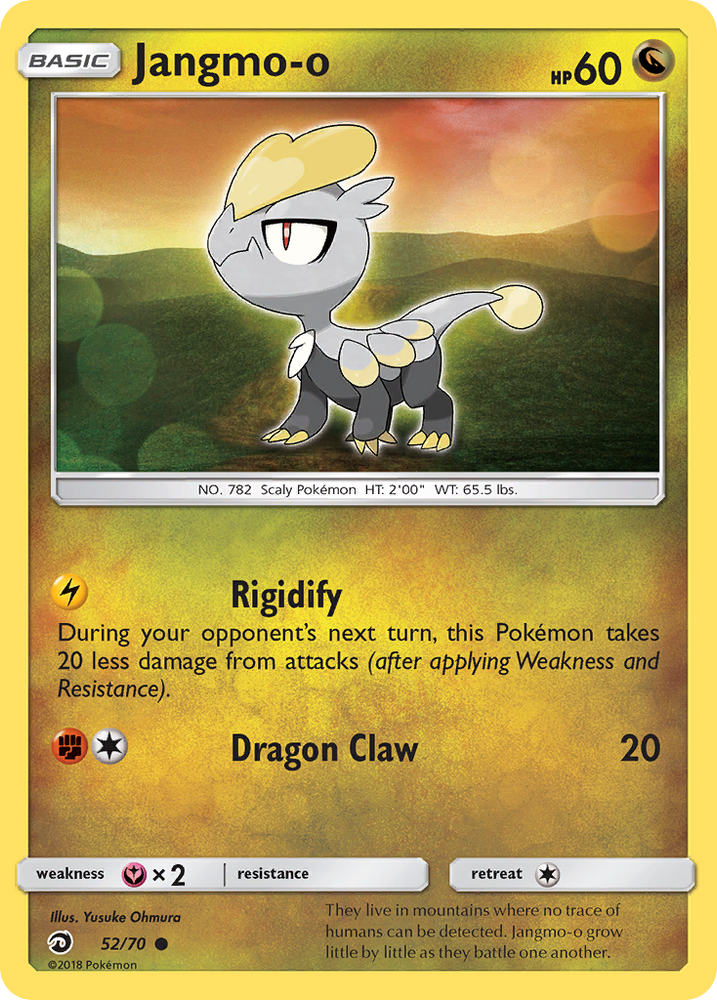 Pokemon | Jangmo-o (52/70) [Sun & Moon: Dragon Majesty] | The Nerd Merchant