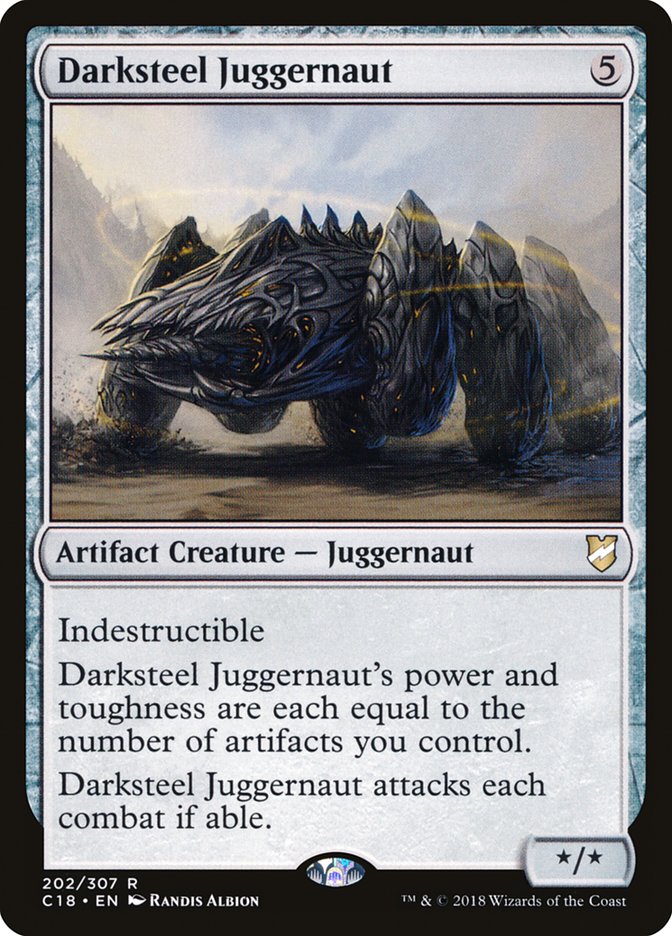 Magic | Darksteel Juggernaut [Commander 2018] | The Nerd Merchant