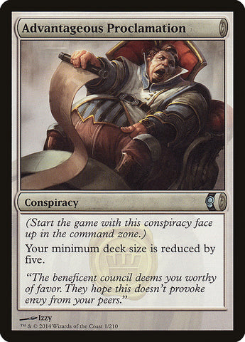Magic | Advantageous Proclamation [Conspiracy] | The Nerd Merchant