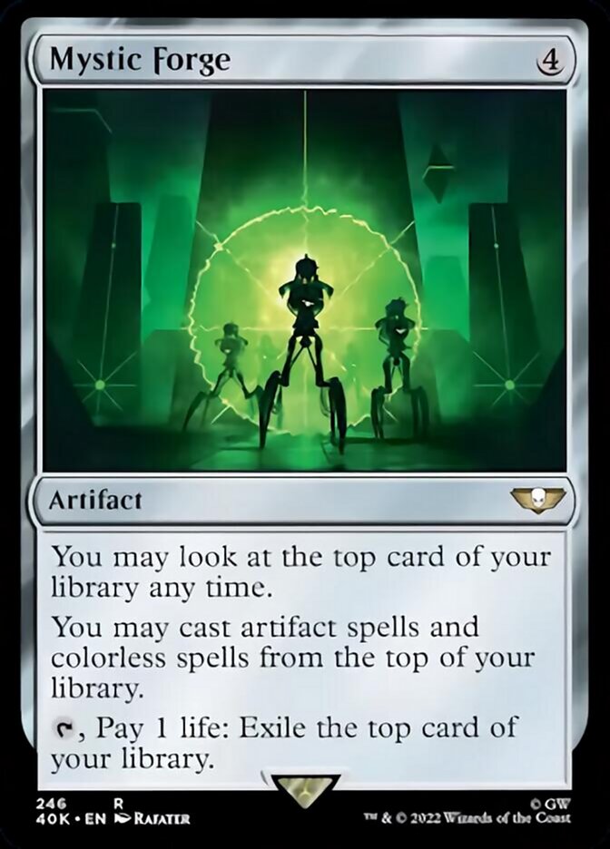 Magic | Mystic Forge (Surge Foil) [Warhammer 40,000] | The Nerd Merchant