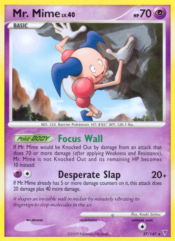 Pokemon | Mr. Mime (37/147) [Platinum: Supreme Victors] | The Nerd Merchant